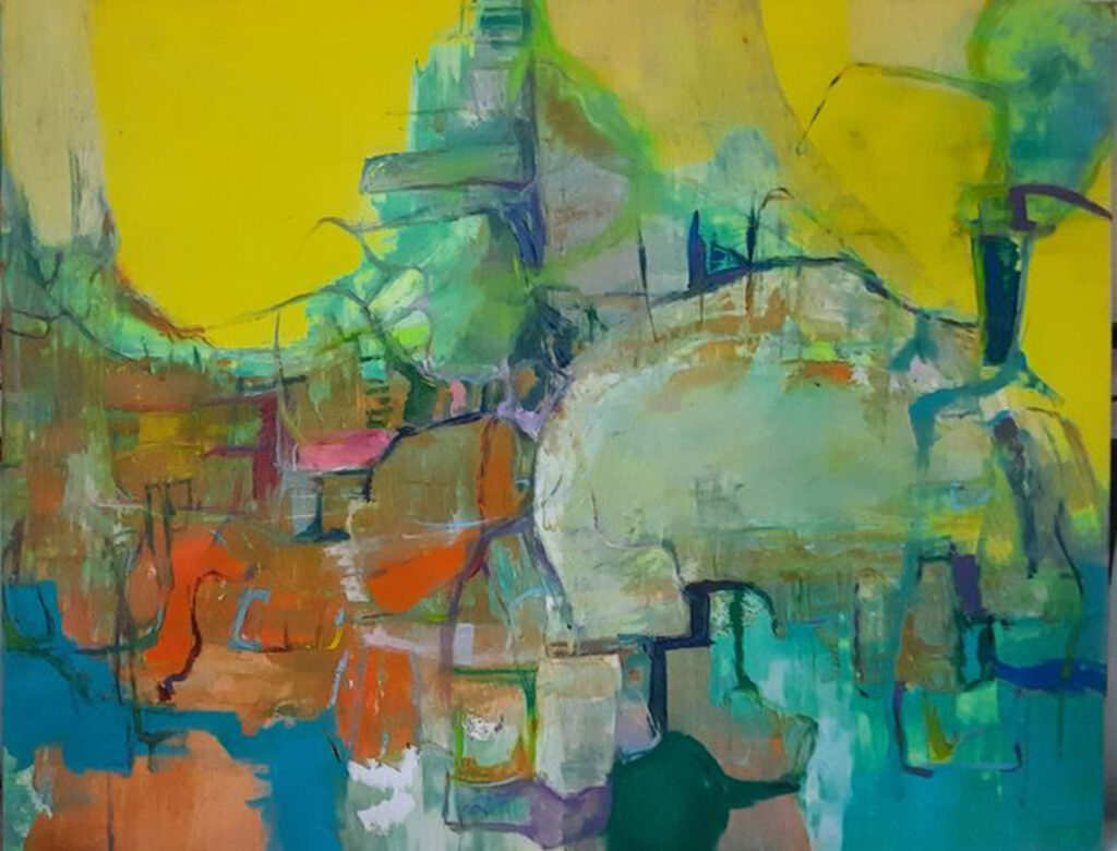 no title | oil on canvas | 70 x 90cm(framed) | 2024