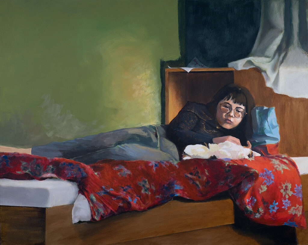 Dana | Acryl auf Leinwand | 80x100 cm | 2025