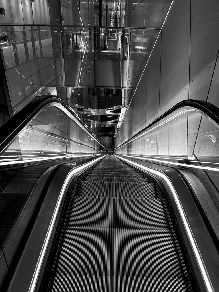 Ohne Titel | Digitale Schwarzweiß-Photographie 33 cm x 49 cm | gerahmt auf 50 cm x 70 cm |  2025