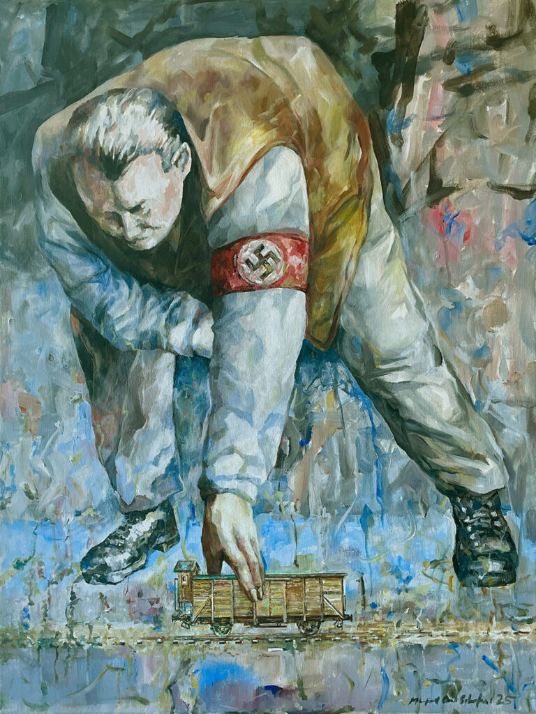 Göring | Acryl auf Leinwand | 60 x 80 cm | 2025