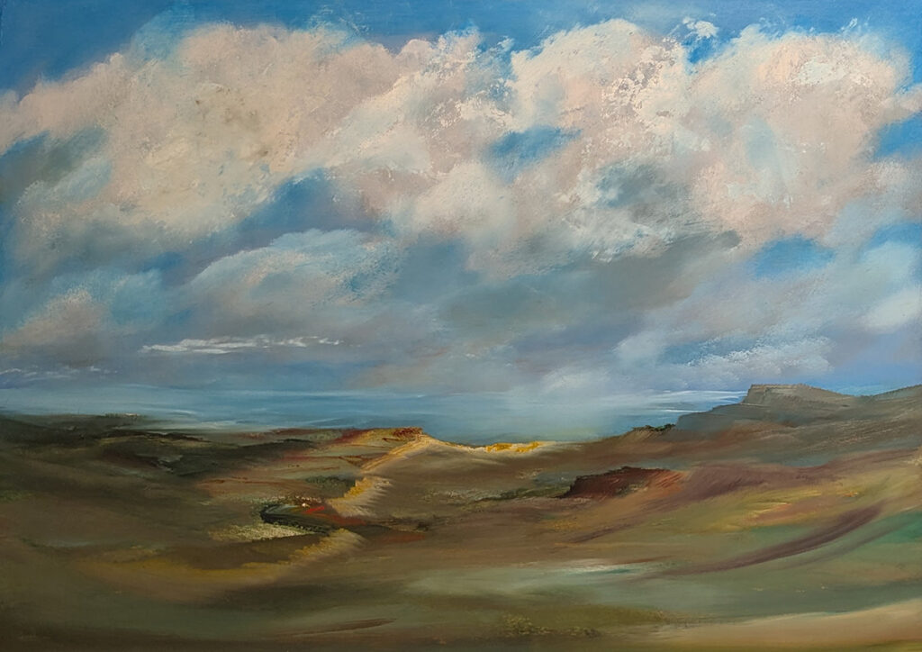 The Waste Land | Öl auf Holz | 73 x 100